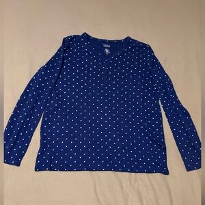 Women’s Croft & Barrow long sleeve textured knit pajama set